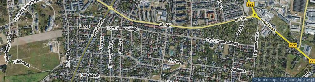 Zdjęcie satelitarne Matejki Jana ul.